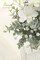 Floroom Artificial Flocked Eucalyptus Stems Faux Greenery Spray, 18pcs Best Filler Fake Plants for DIY Wedding Bouquet Centerpieces Arrangement